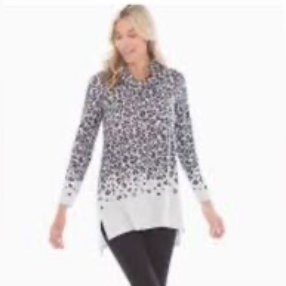 Soma soft jersey funnel neck pullover Top